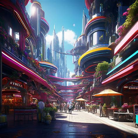 Futuristic Bazaar By Anes Sadiković Playground