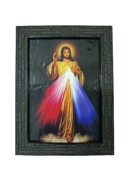 Catholic Frames Divine Mercy Of Jesus Christ Painting Wall Frame For