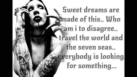 Marilyn Manson No Makeup Sweet Dreams | Saubhaya Makeup