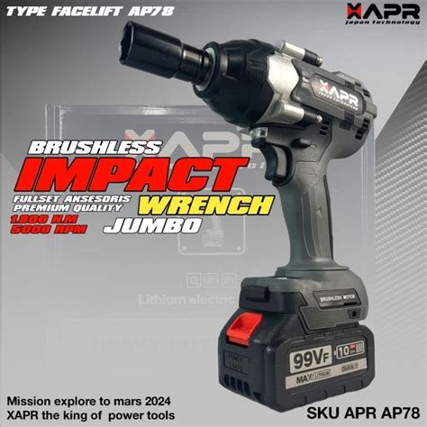 Jual Impact Wrench Apr Japan Ap78 Jumbo Facelift 99V 1800Nm 1 2Inch