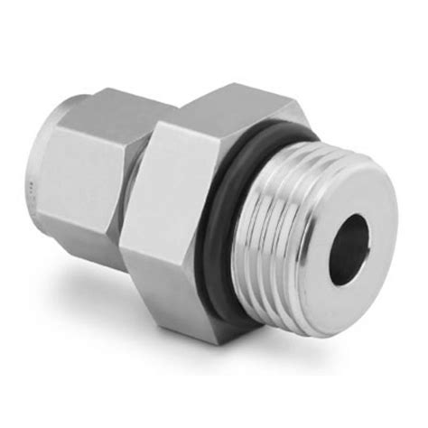 Stainless Steel Swagelok Tube Fitting Male Connector 14 In Tube Od X 516 24 Male Saems