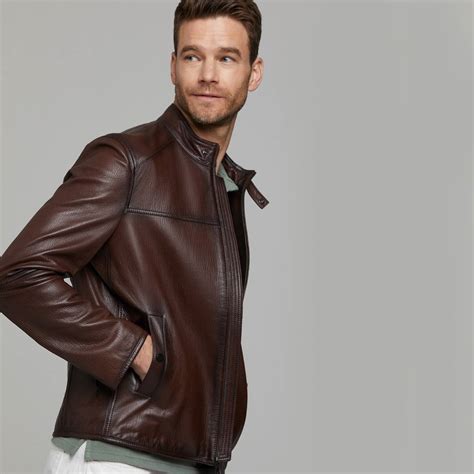 Buy Neuer Brown Leather Jacket