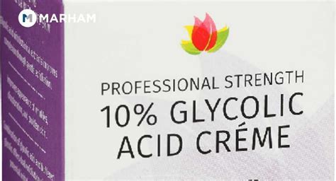 Glycolic acid Cream: Uses, Side effects & Price in Pakistan | Marham