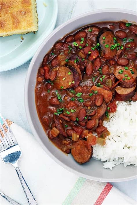 Crock Pot Red Beans And Rice Recipe Sausage Crockpot Smoked