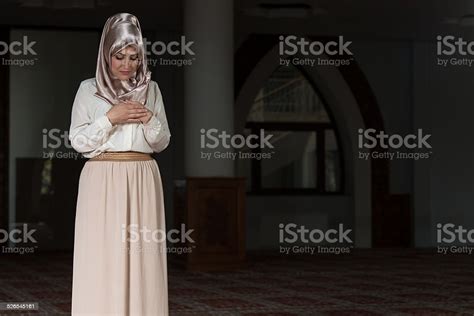 Humble Muslim Prayer Woman Stock Photo Download Image Now Adult