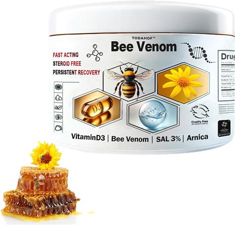 Amazon Todahof Bee Venom Repair Cream Hydrating Moisturizing