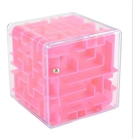 Cubo 3d Magico Labirinto Brinquedo Quebra Cabeça Parcelamento sem juros