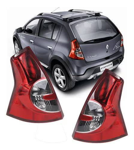 Juego Faros Trasero Renault Sandero Stepway Env O Gratis