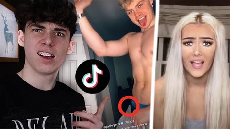 Reacting To My Friends Cringy Tiktoks Youtube