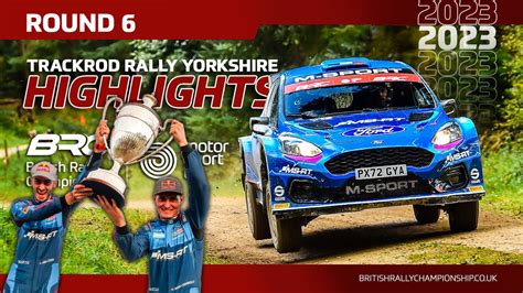 Trackrod Rally Yorkshire Formidable Fourmaux Seals Brc Title I