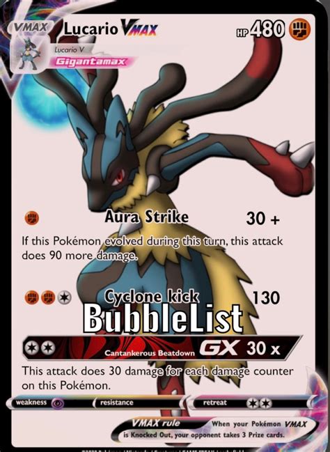 Lucario Vmax Pikachu Ash Gaming Shining Gx Ex M Mega Ultra Etsy Hong Kong