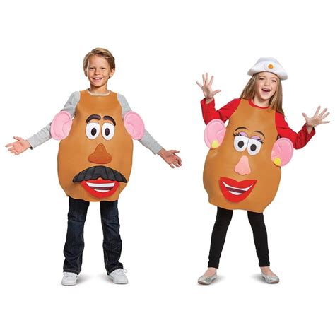 Mr. & Mrs. Potato Deluxe Costume for Kids, Toy Stoy – Party Expert