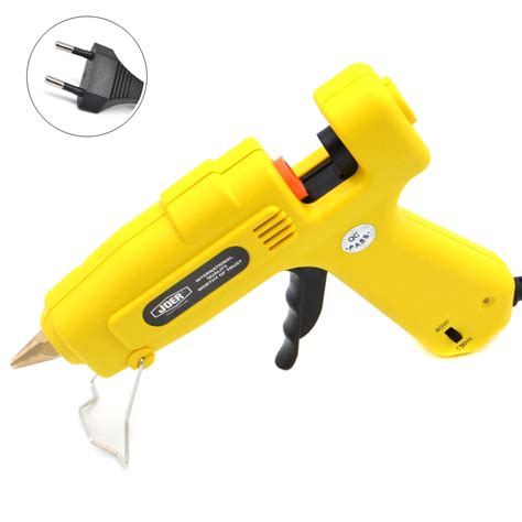 EU Plug W W Hot Melt Glue Gun Professional High Temp Heater Hot Glue Gun Adjust Temperature