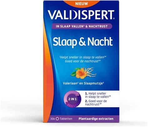 Valdispert Slaap Nacht Valeriaanwortel Helpt Om Sneller In Slaap Te