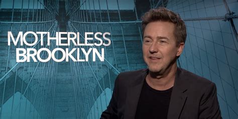 Edward Norton Interview: Motherless Brooklyn