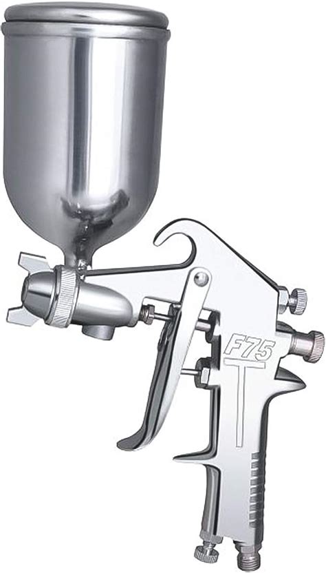 Rrtizan F 75g Hvlp Spray Gun Gravity Paint Sprayer Machine With 400cc