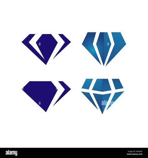 Dise O De Logotipo De Diamantes De Joyer A Brillante Signo