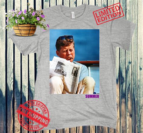 John F Kennedy Summer T-Shirt - teezill