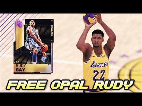 NBA 2K19 FREE GALAXY OPAL RUDY GAMEPLAY 12 0 REWARD BEST FREE