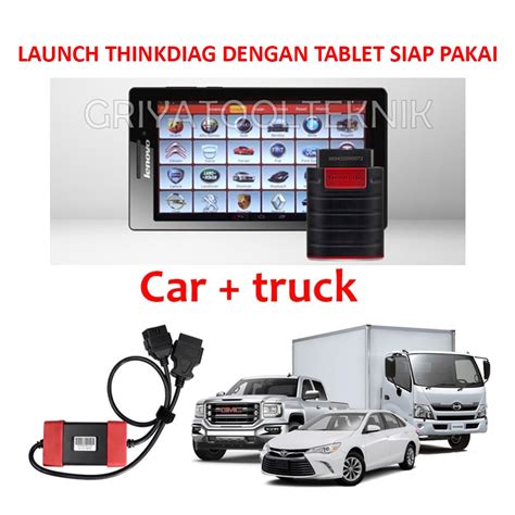 Jual Scanner Mobil Dan Truck Launch THINKDIAG Dengan TABLET Siap Pakai