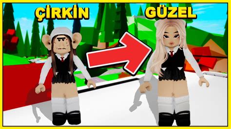 💖 Çİrkİn Kiz GÜzelleŞİyor 😍 KÜbra Nİsa Roblox Brookhaven 🏡 Rp Youtube