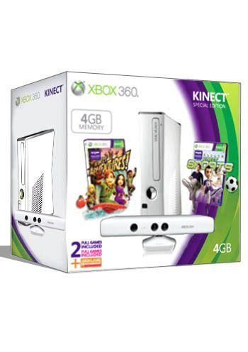 Consola Xbox Slim Blanco Gb Con Kinect Gameplanet