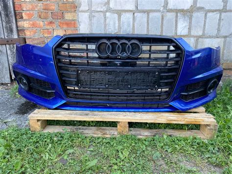 AUDI A6 C7 LIFT S LINE ZDERZAK PRZEDNI KOMPLETNY 10834326587