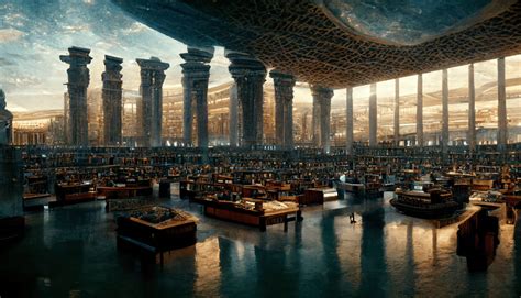 ancient library  alexandria  omarsaeed  deviantart