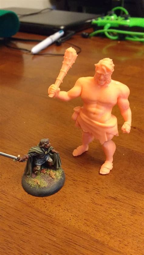 Scaled Up Hero Forge Minis Makes For Convincing Giants Rprintedminis