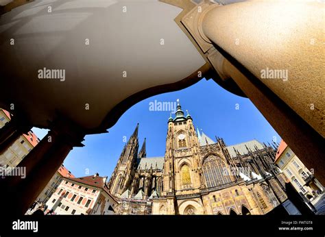 Prague Czech Republic St Vitus Cathedral Since 1997 The