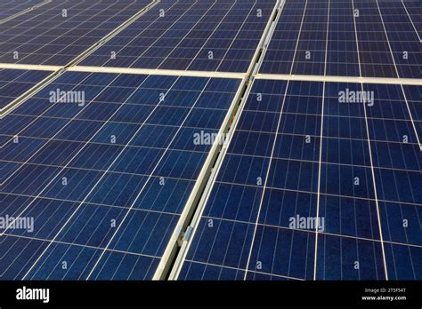 Monocrystalline Silicon Photovoltaic Solar Cell Panel Stock Photo Alamy