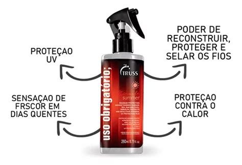 Truss Uso Obrigat Rio Reconstrutor Summer Miracle Ml Parcelamento