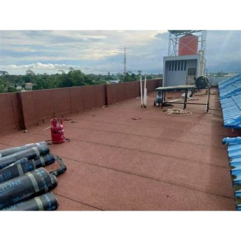 Jual Waterproofing Membrane Bakar Granule Merah Pelapis Anti Bocor