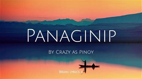 Panaginip Crazy As Pinoy Lyrics Youtube