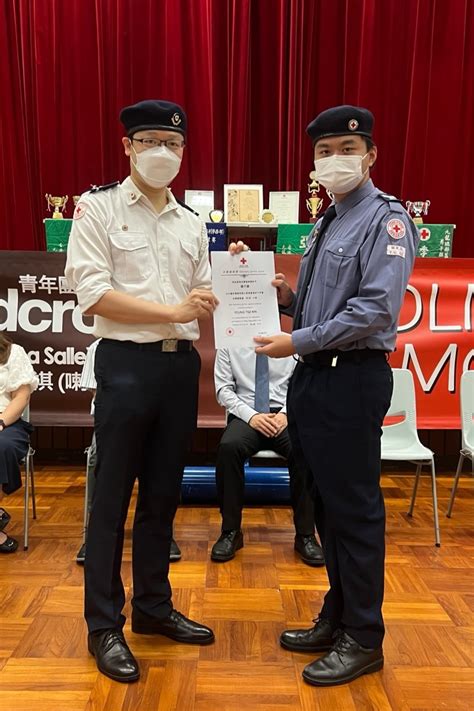 Hong Kong Red Cross Youth Unit 52 Enrolment Ceremony 2022