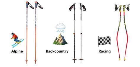 Ski Pole Size Advice With Easy To Use Size Charts Size