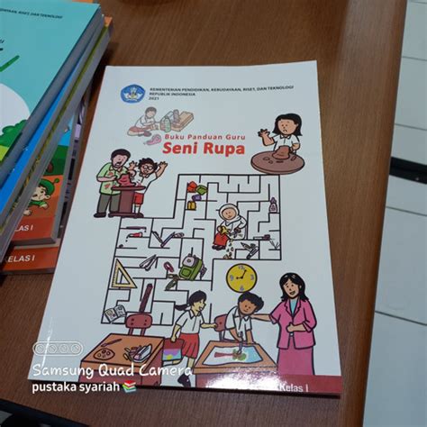 Jual Buku Panduan Guru Seni Rupa Sd Kelas 1 Kurikulum Merdeka K21