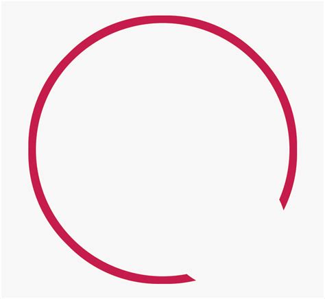 Thin Circle Maroon Png Transparent Png Kindpng