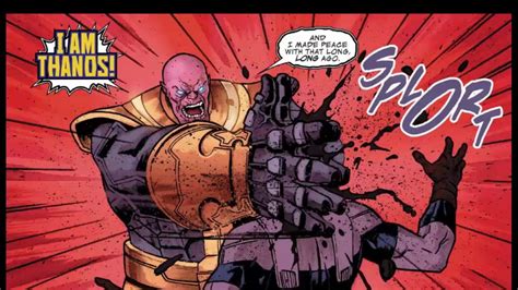 Marvel sept preuves de la monstruosité de Thanos dans les comics