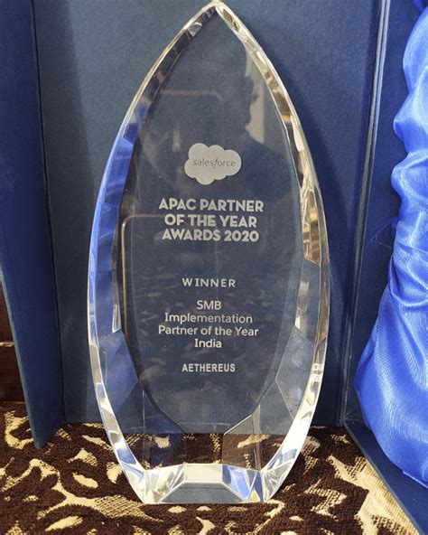 Aethereus Consulting Wins Salesforce Apac Partner Of The Year Award