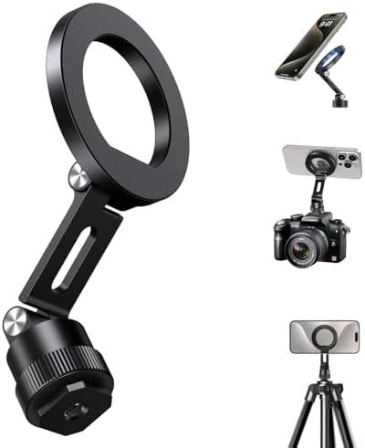 Amazon BRDRC Cold Shoe Phone Mount Holder Tripod Mount For IPhone Magsafe Magnetic Hot