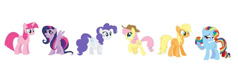 Mane 6 Color Swap By Rosewolf2022 On Deviantart