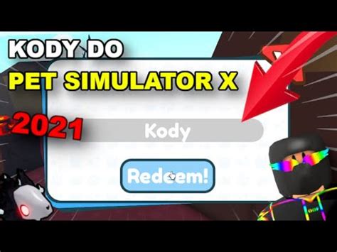 Wszystkie Kody To Pet Simulator X 2021 YouTube