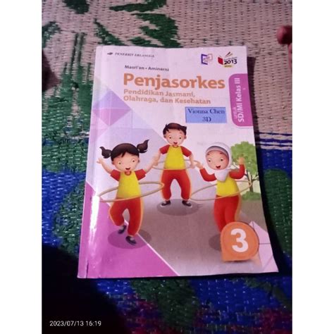 Jual Buku Penjas Orkes Kelas 3 Sd Edisi Revisi Penerbit Erlangga