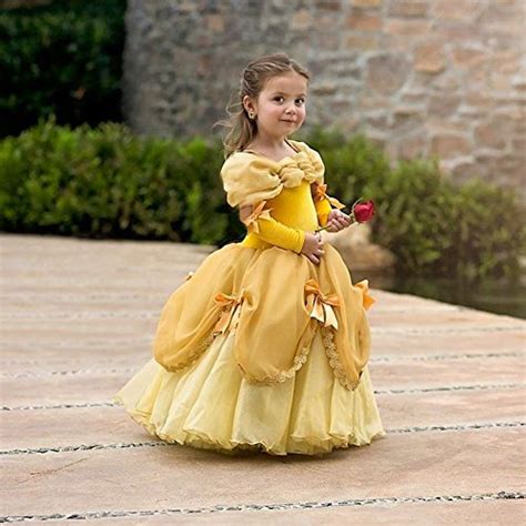 Venta Vestido De Princesa Bella Para Ni A En Stock