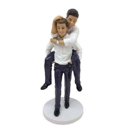 Cake Topper With Two Grooms Gay Wedding Cakes Gay Wedding Gay Wedding Photos