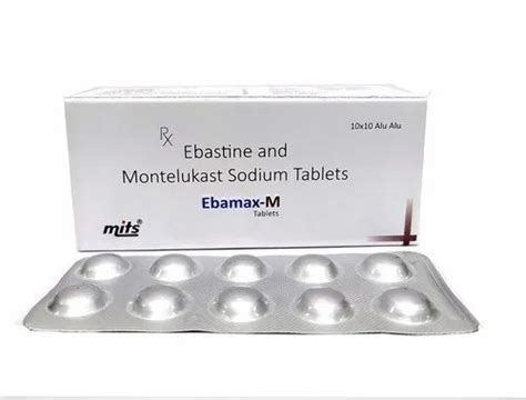 Ebastine Montelukast Tablets At Rs Box Industrial Estate