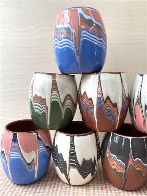 Marbled cups, Troyan, Bulgaria – INTERNATIONAL WARDROBE