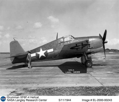 Grumman XF6F 4 Hellcat NASA History Collection NARA DVIDS Public