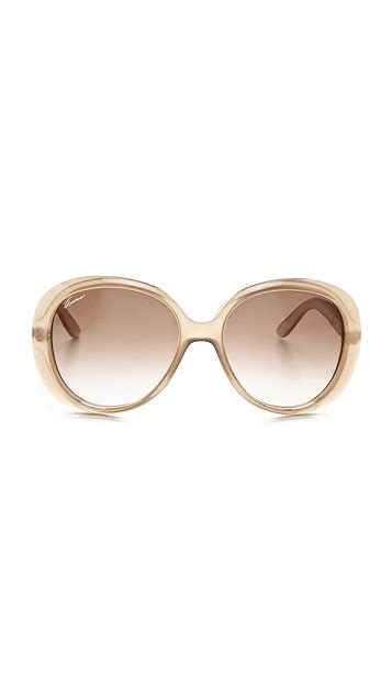 Gucci Oversized Oval Sunglasses Shopbop